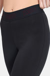 Zelocity Quick Dry Gym Leggings - Jet Black — thumbnail 5